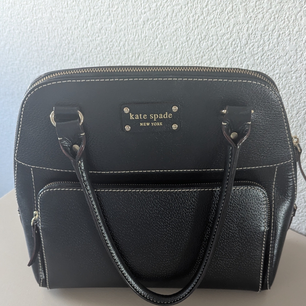 Kate Spade Black Leather Handbag